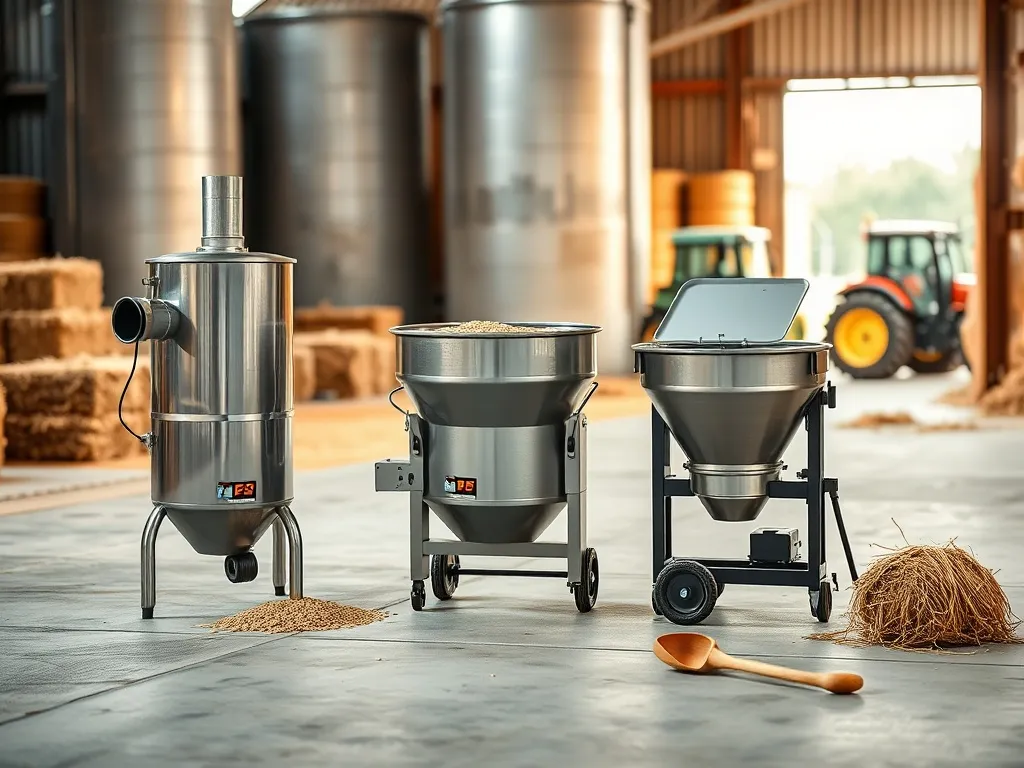 Rodzaje mieszalników pasz – jak wybrać najlepszy?