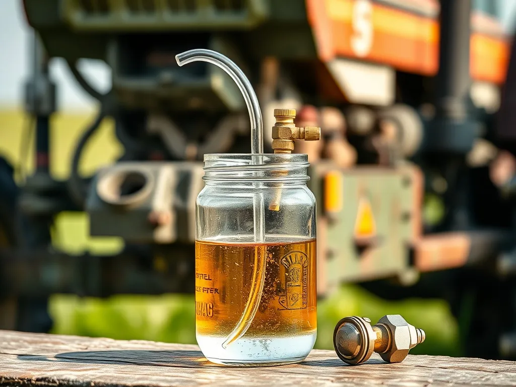 Jak usunąć wodę z baku ciągnika?