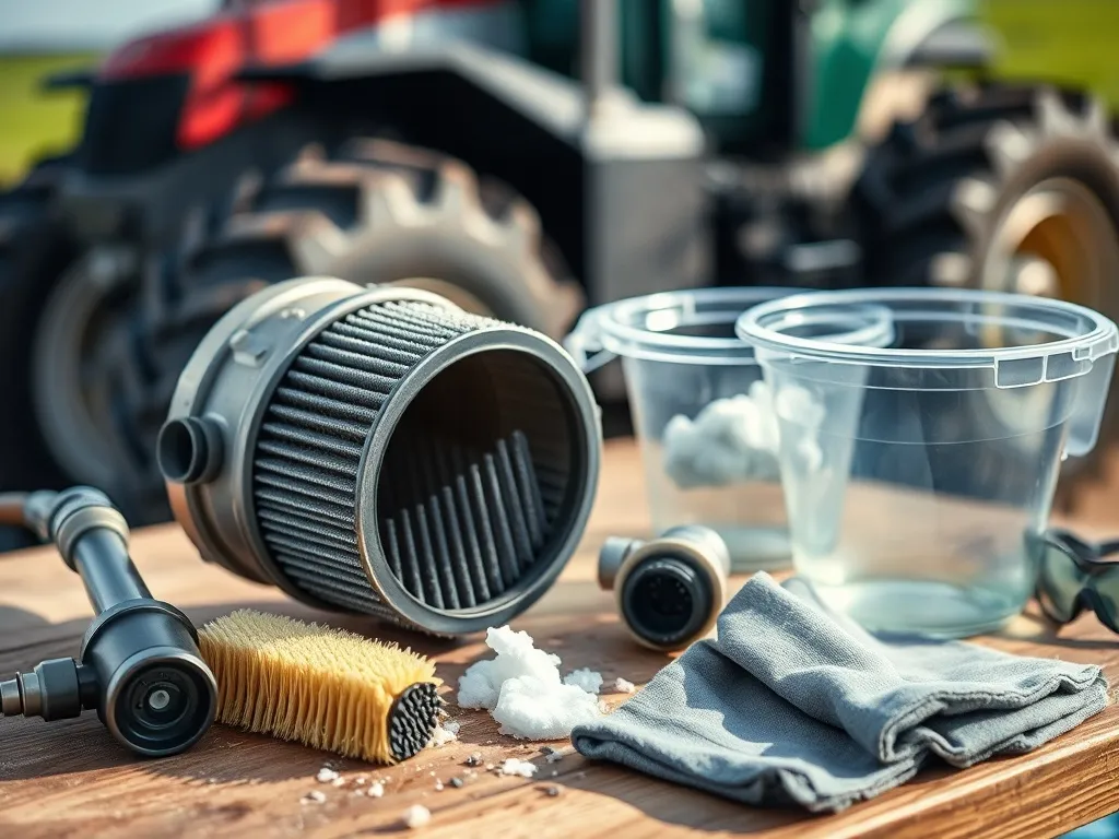 Jak wyczyścić filtr DPF w ciągniku?